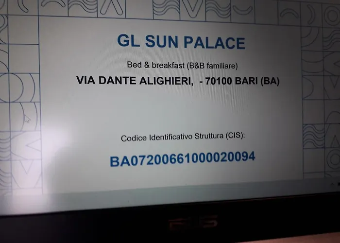 Bed & Breakfast Gl Sun Palace 3*
